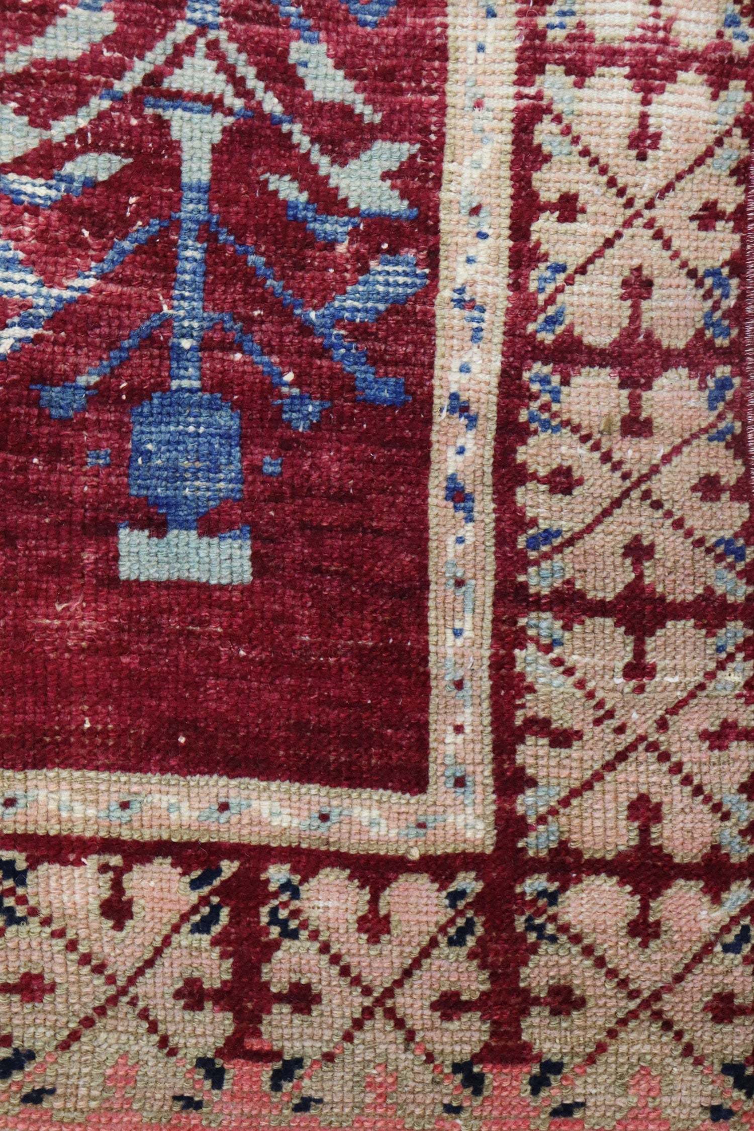 Vintage Konya Handwoven Tribal Rug, J66699