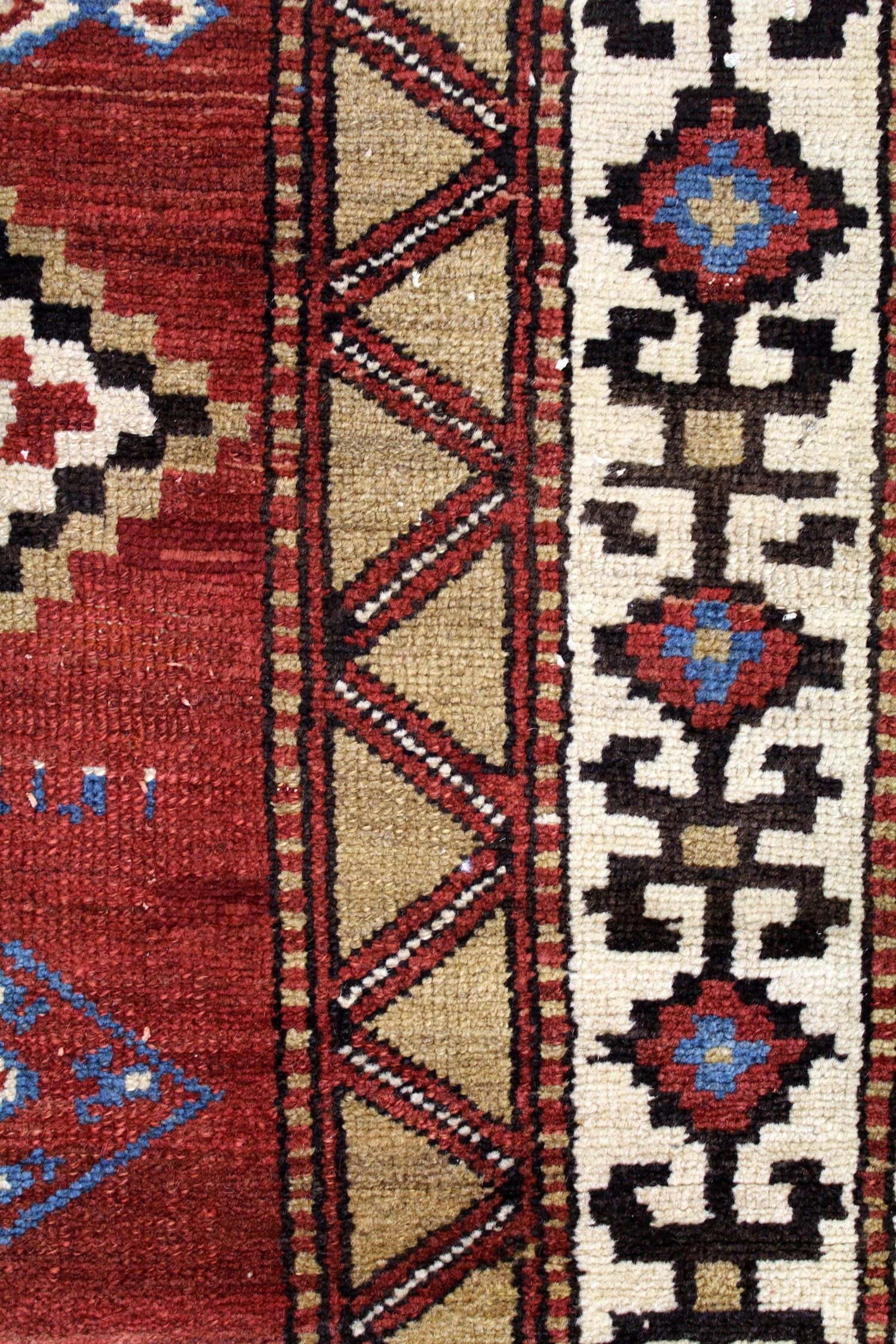 Antique Kurd Handwoven Tribal Rug, JF8308