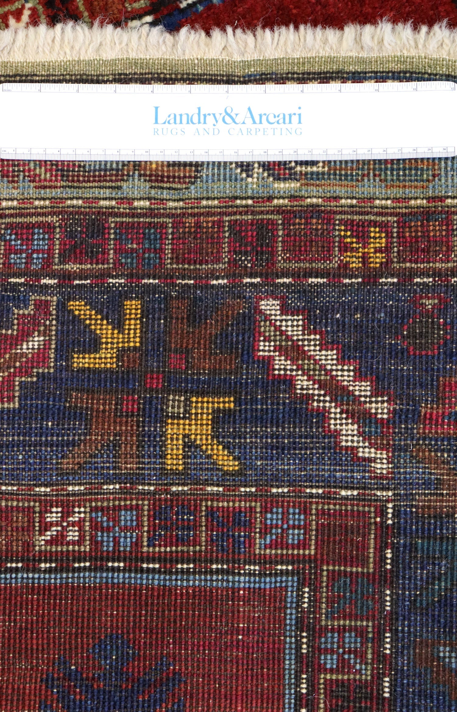 Antique Lesghi Kazak Handwoven Tribal Rug, J65241