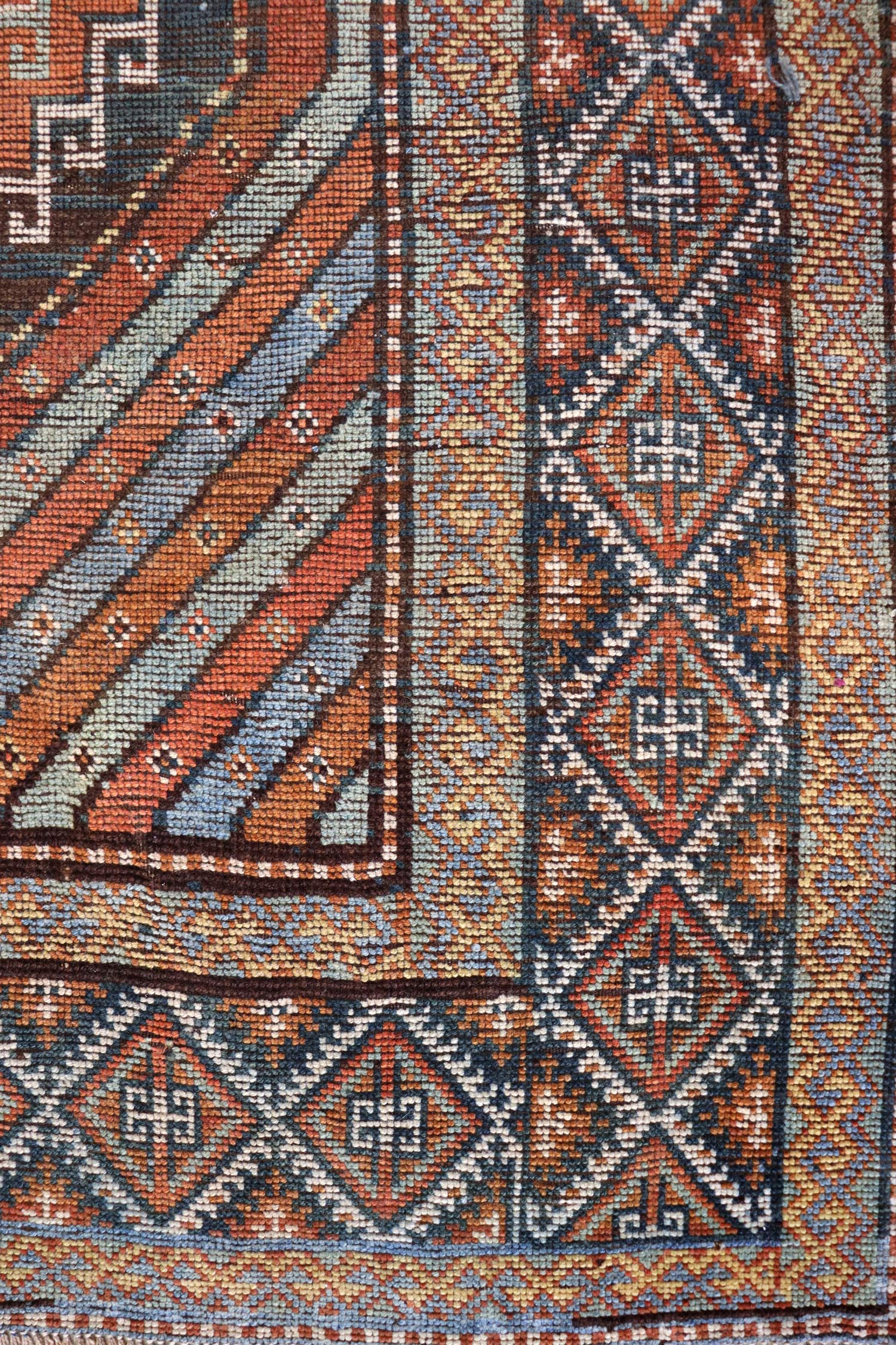 Vintage Luri Handwoven Tribal Rug, J65281