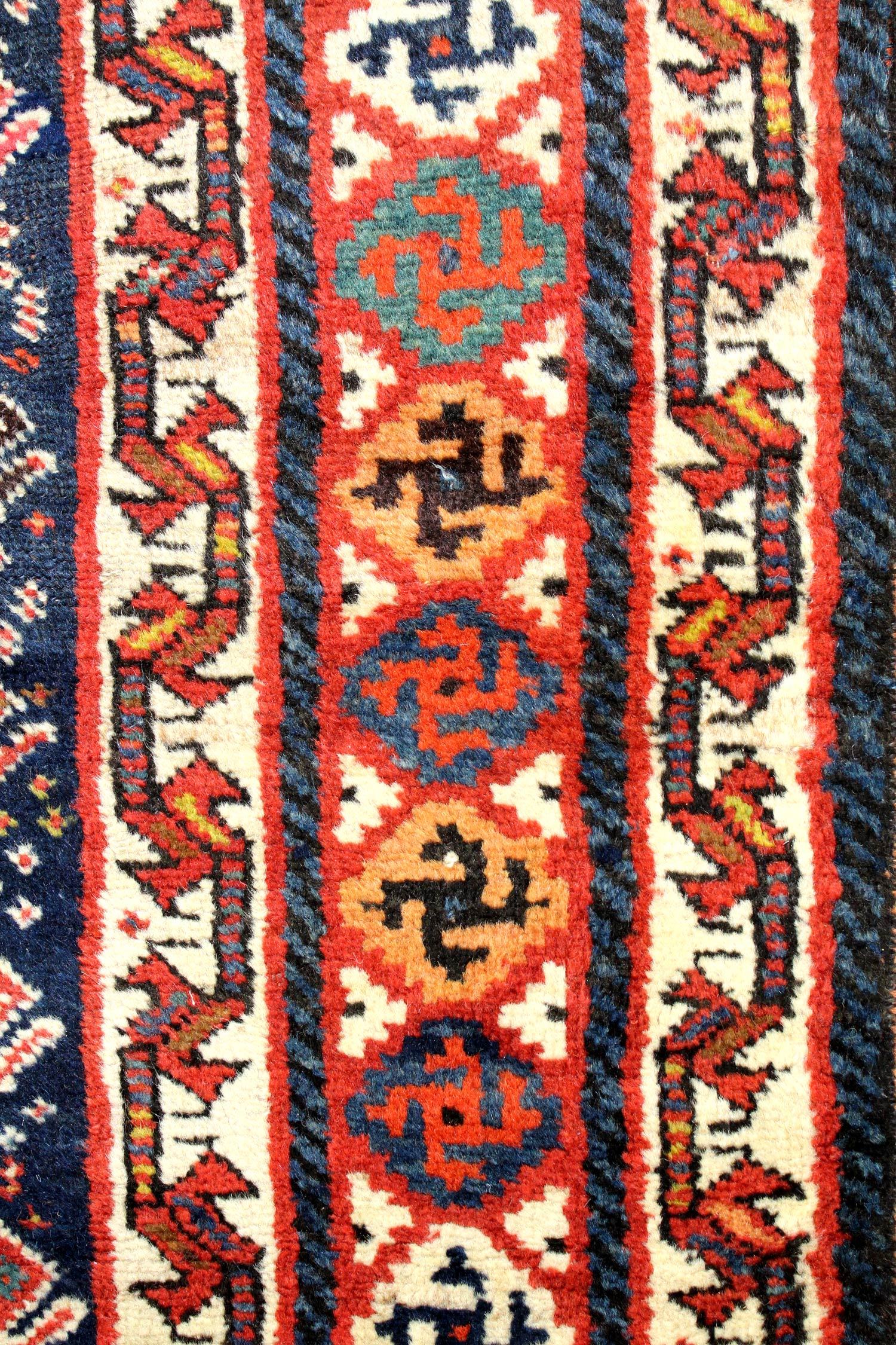 Antique Luri Handwoven Tribal Rug, JF8307