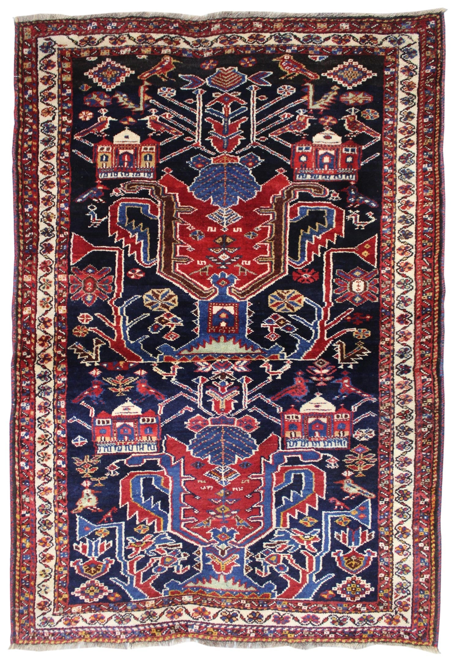 Libyan Traditional Rug Antique Luri Mosque Handwoven Tribal Rug | Landry & Arcari – Landry ...