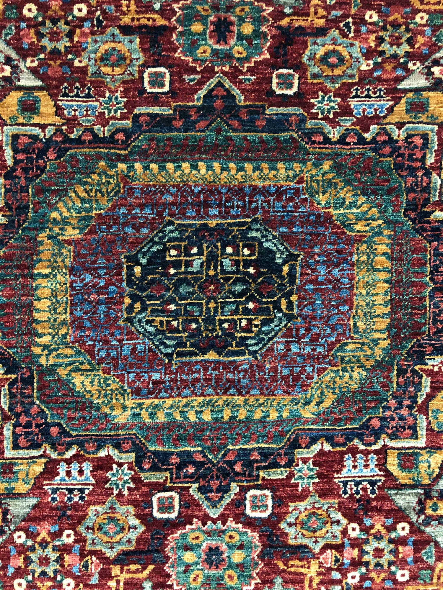 Mamluk Handwoven Tribal Rug, J64381
