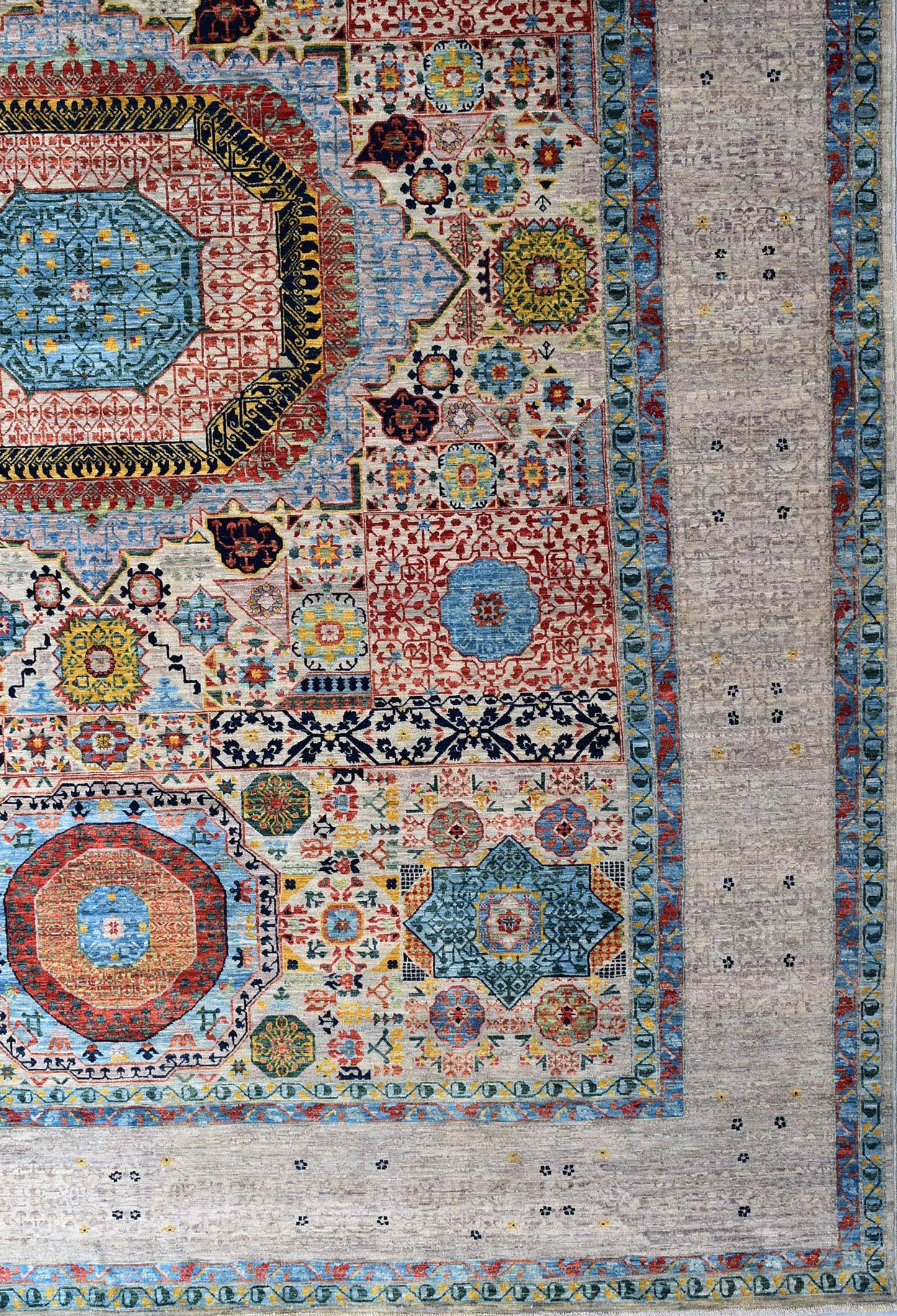 Mamluk Handwoven Tribal Rug, J65150