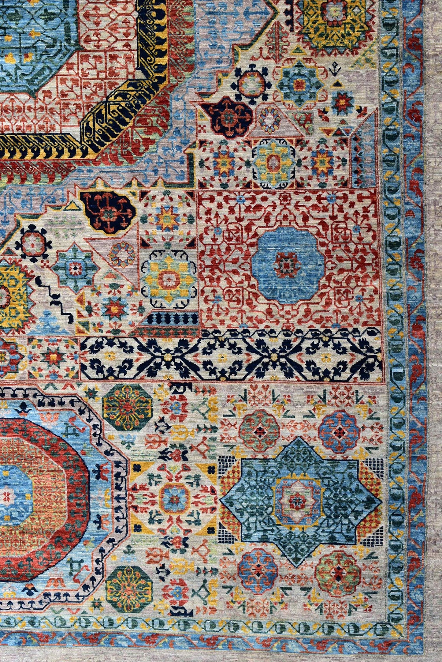 Mamluk Handwoven Tribal Rug, J65150