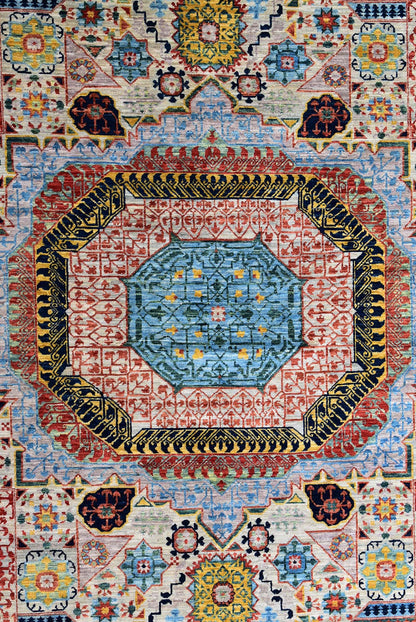 Mamluk Handwoven Tribal Rug, J65150
