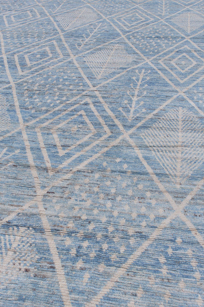 Moroccan Handwoven Tribal Rug, J69783