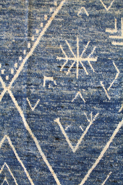 Moroccan Handwoven Tribal Rug, J59851