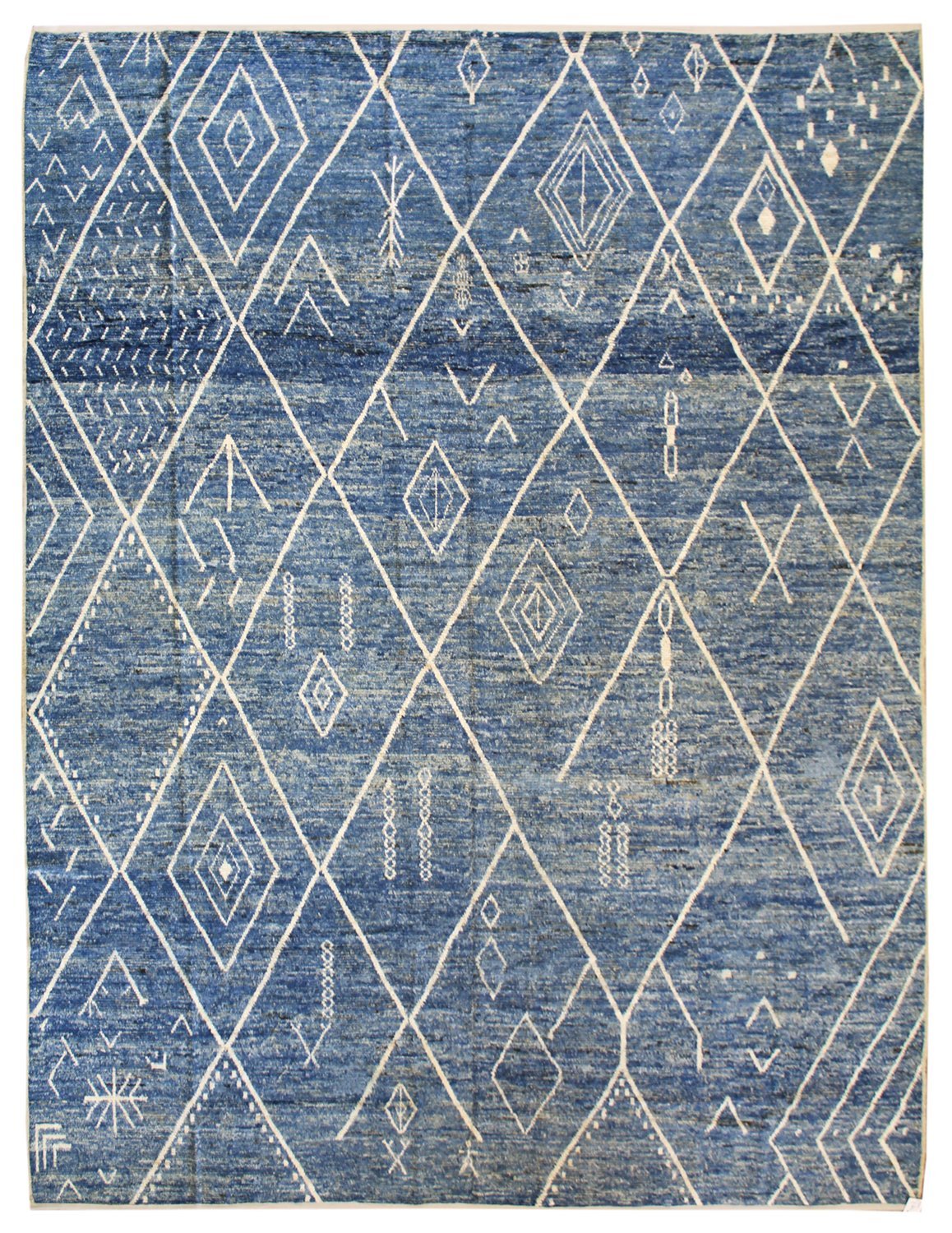 Moroccan Handwoven Tribal Rug
