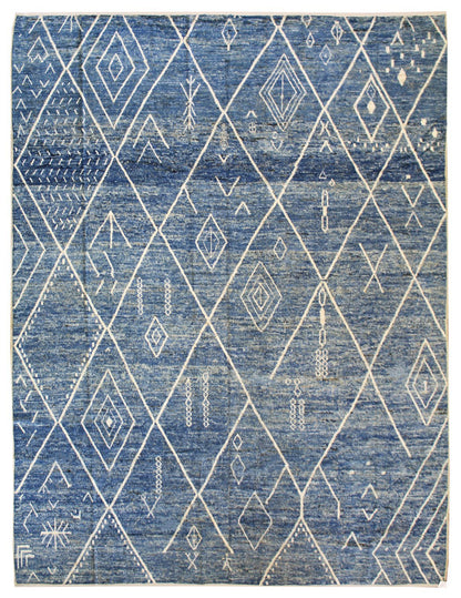 Moroccan Handwoven Tribal Rug