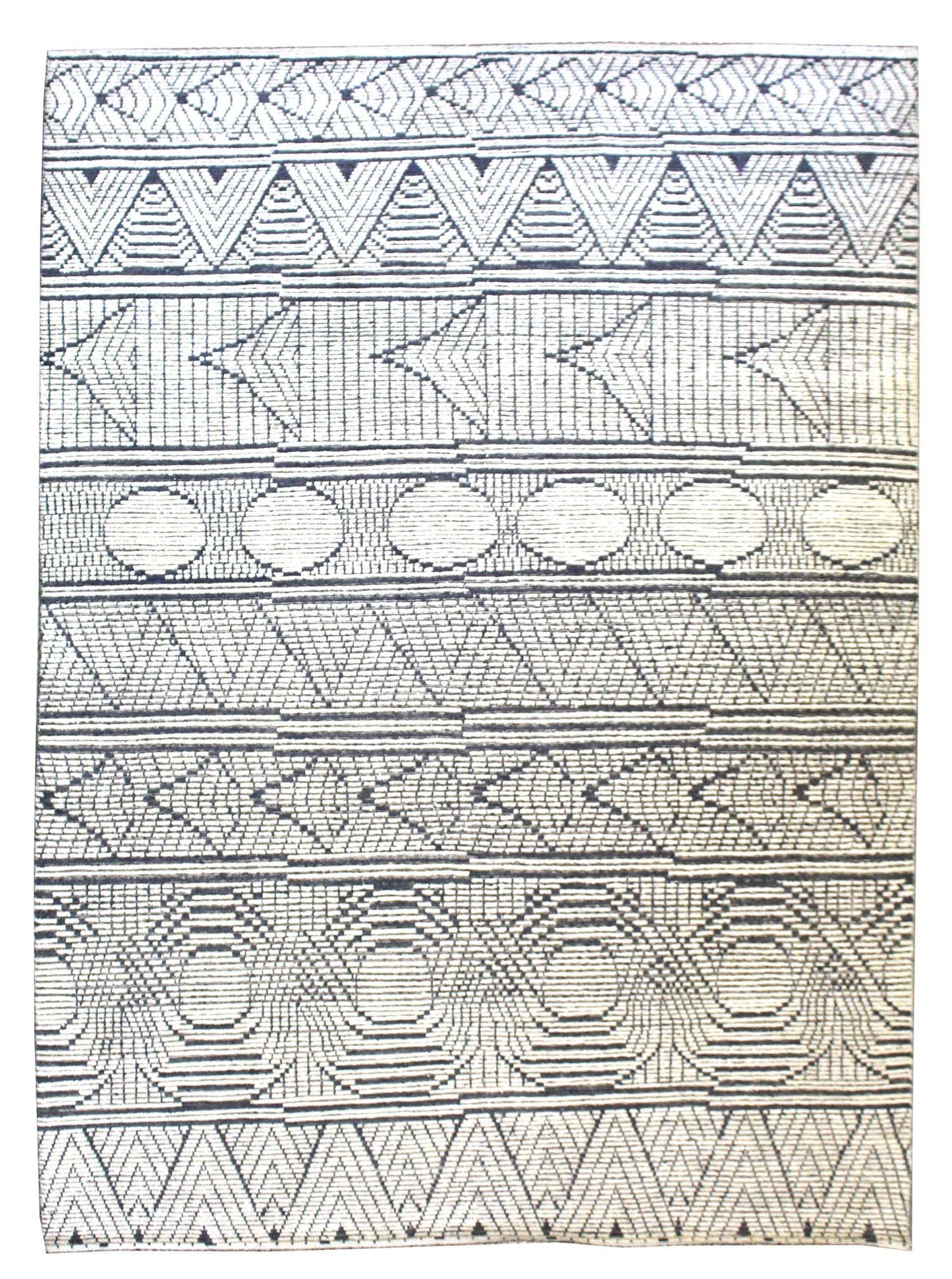 Moroccan Handwoven Tribal Rug