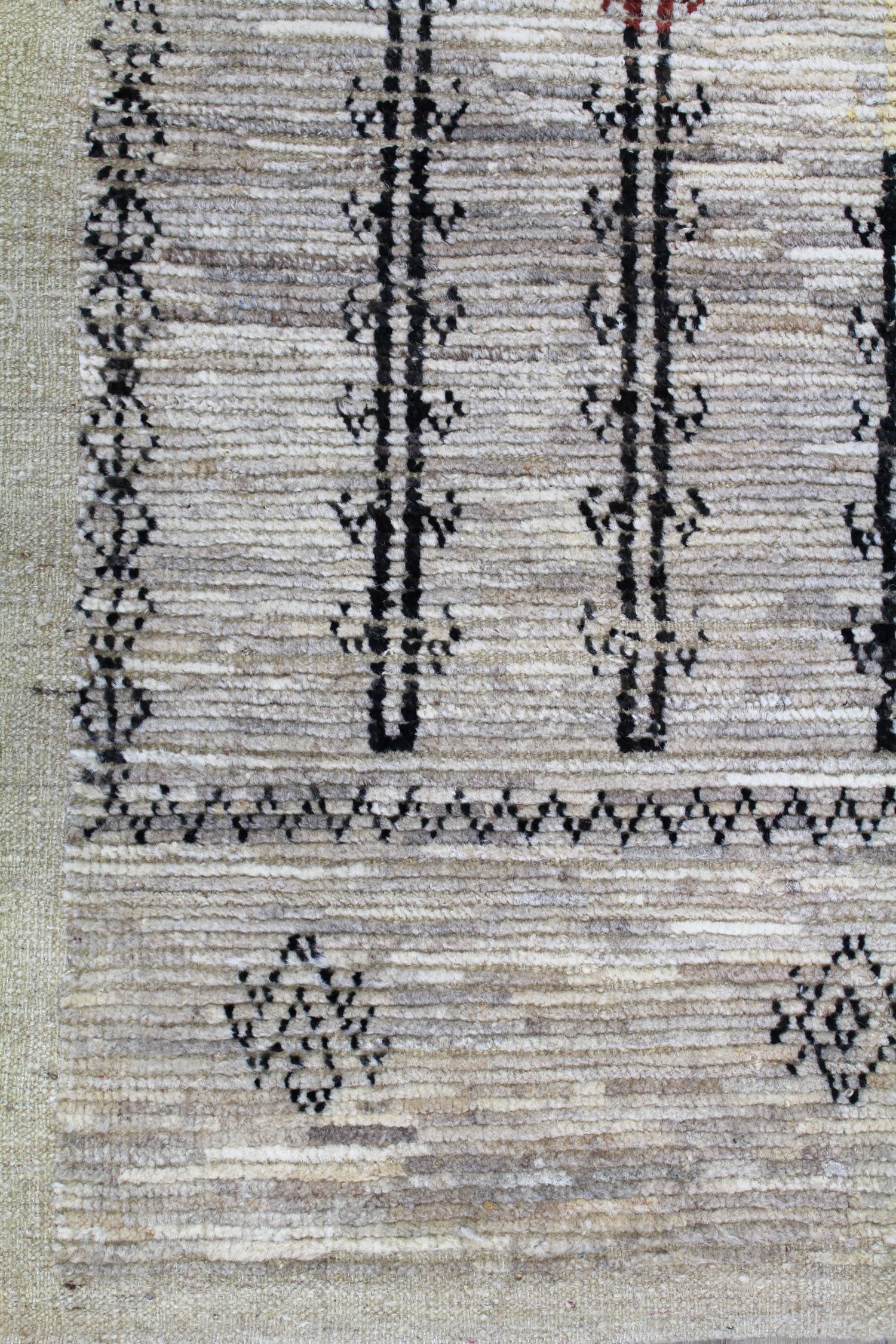 Moroccan Handwoven Tribal Rug, J62566