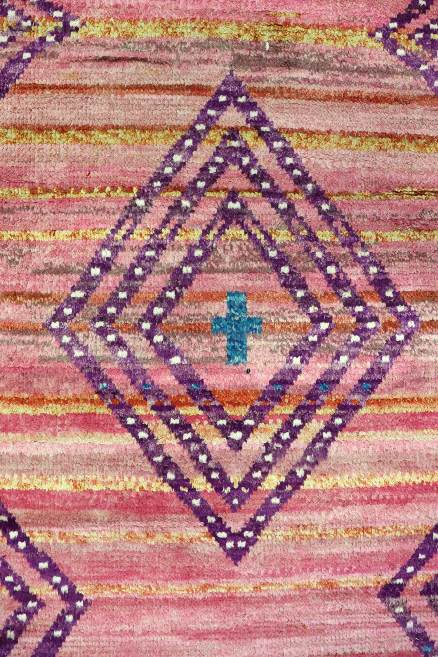 Moroccan Handwoven Tribal Rug, J65934