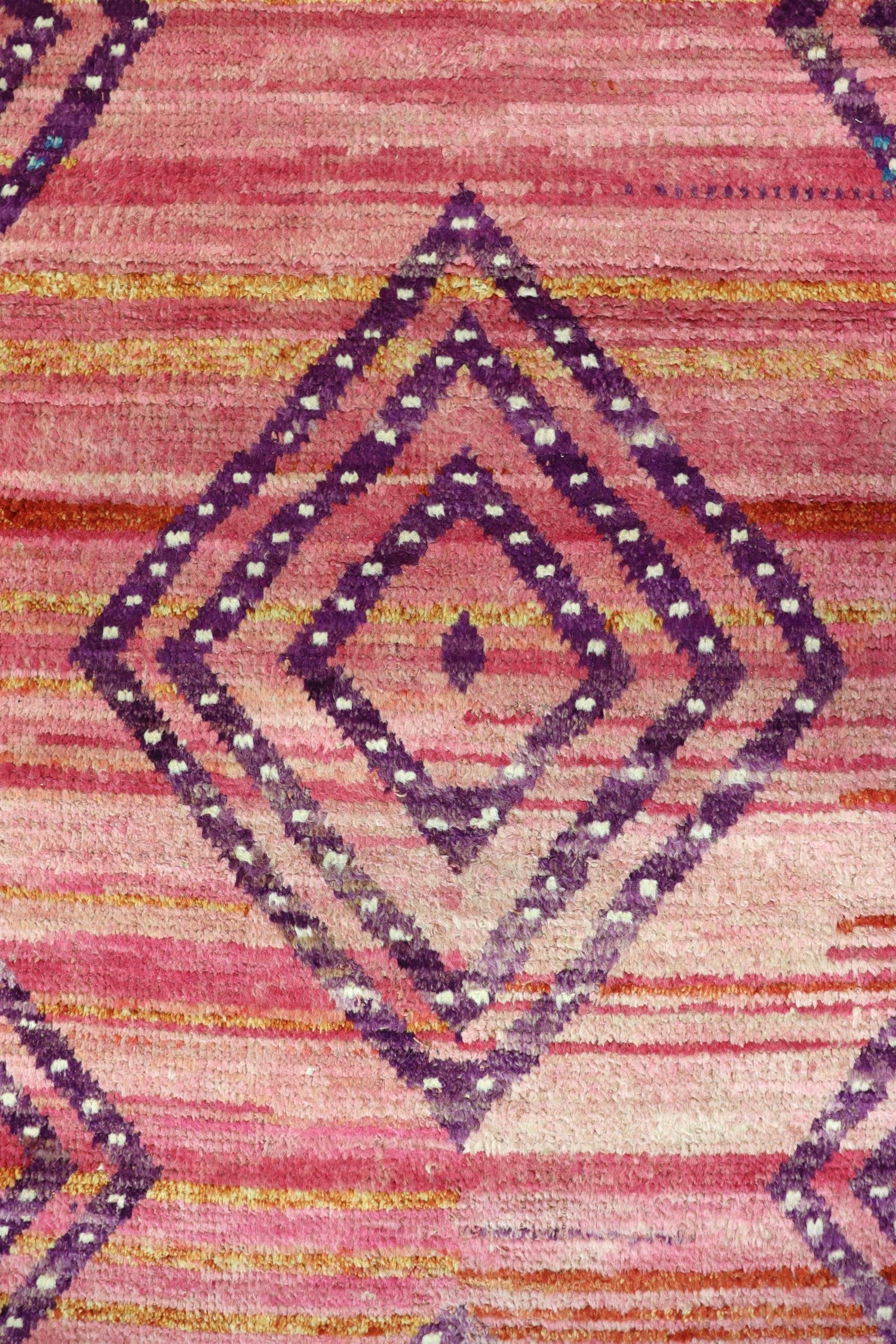 Moroccan Handwoven Tribal Rug, J65934