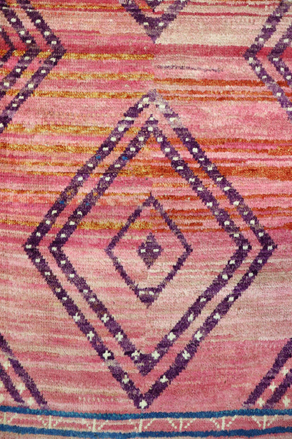 Moroccan Handwoven Tribal Rug, J65934