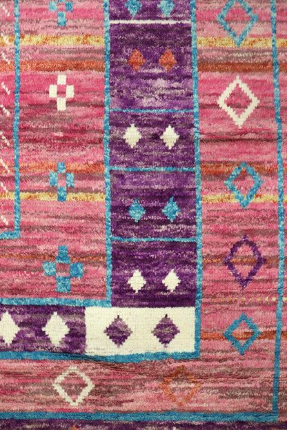 Moroccan Handwoven Tribal Rug, J65934