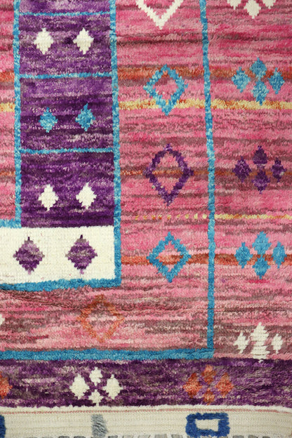 Moroccan Handwoven Tribal Rug, J65934