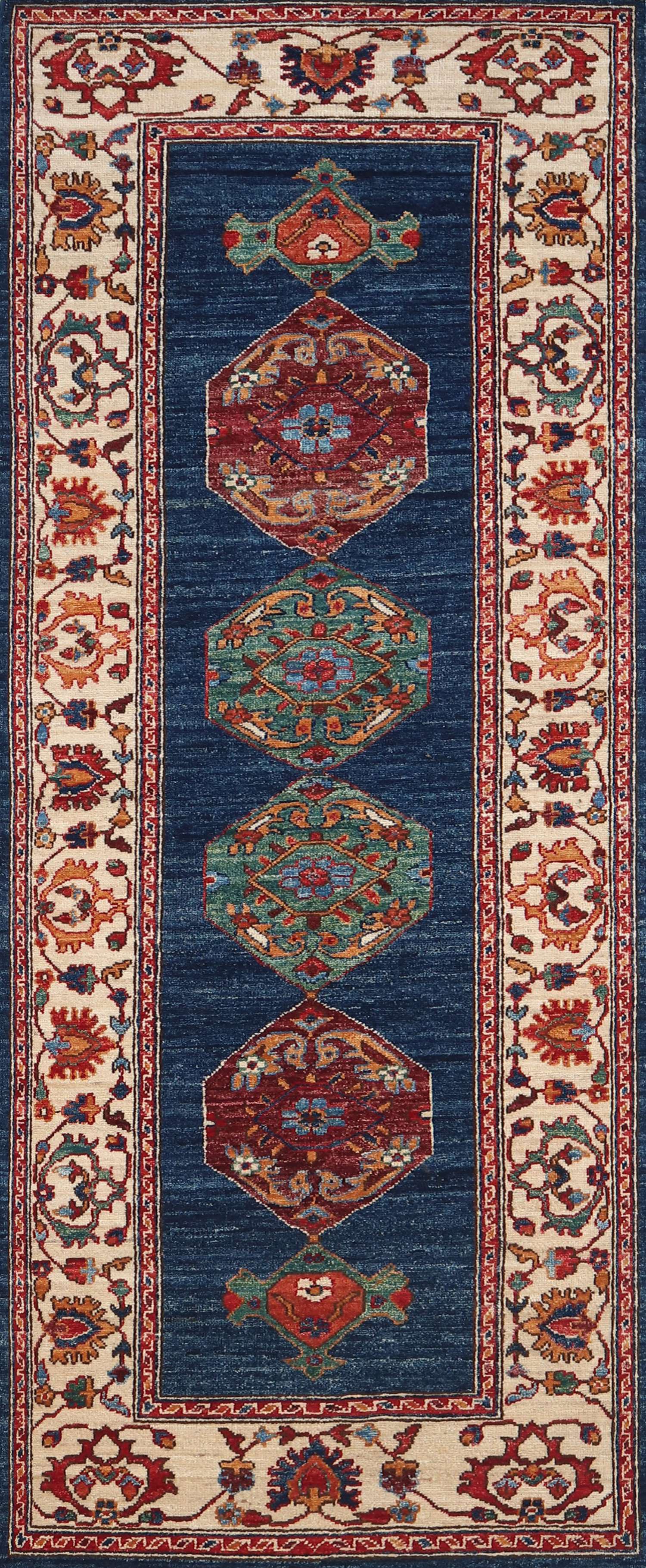 N. W. Persian Handwoven Tribal Rug