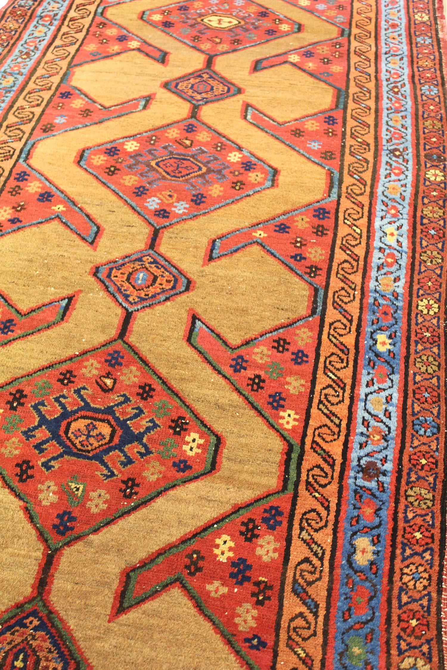 Antique N.W. Persian Handwoven Tribal Rug, JF8319