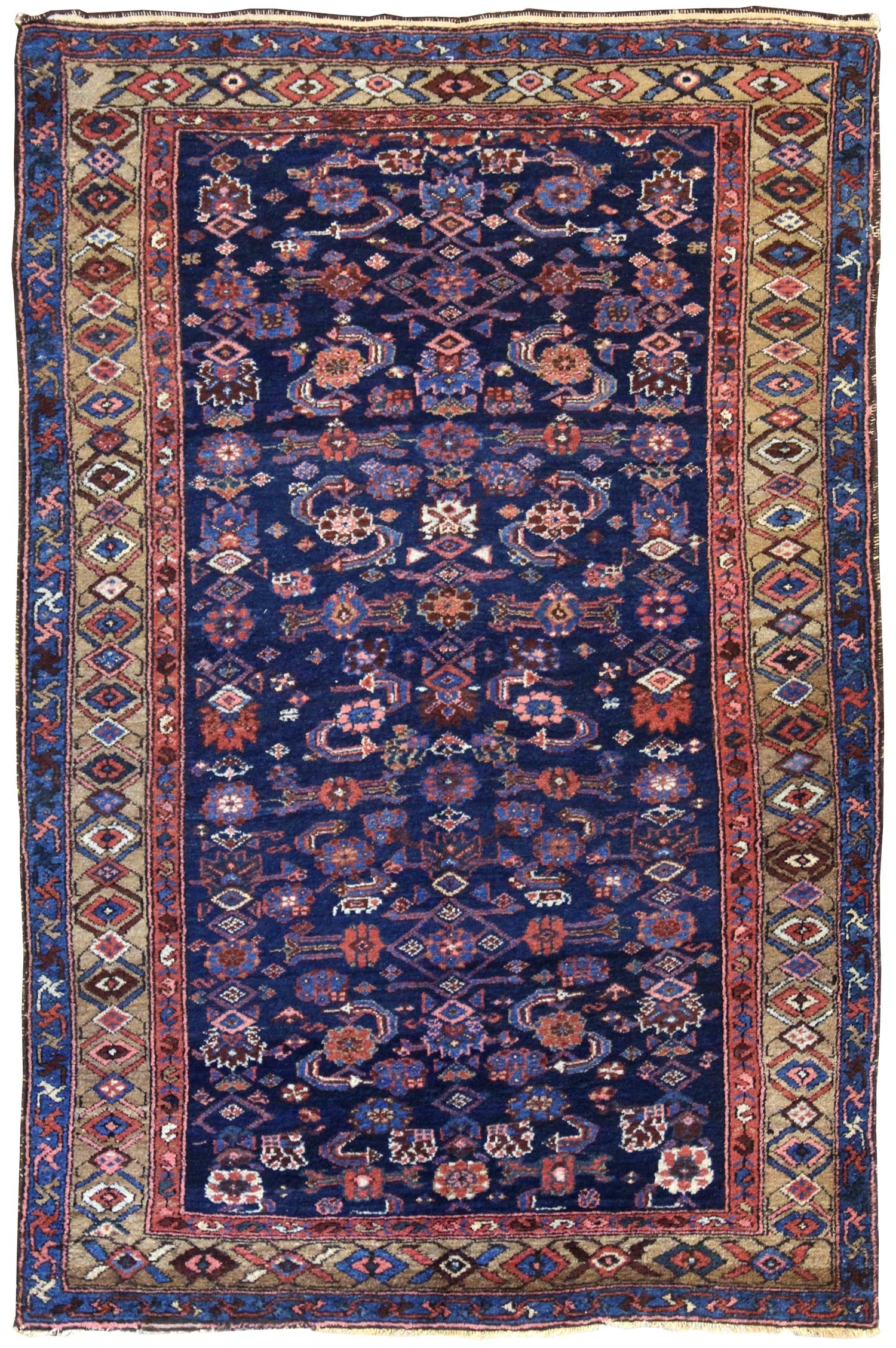 Antique N. W. Persian Handwoven Tribal Rug