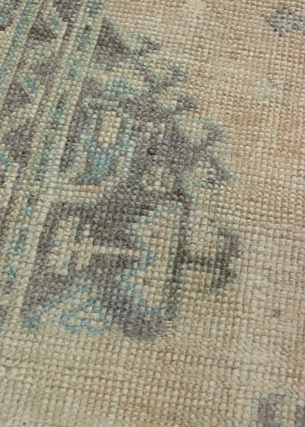 Vintage Oushak Handwoven Tribal Rug, J68619