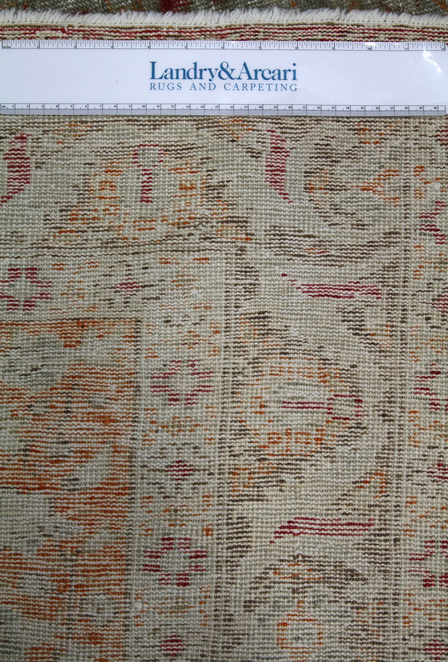 Vintage Oushak Handwoven Tribal Rug, J63486