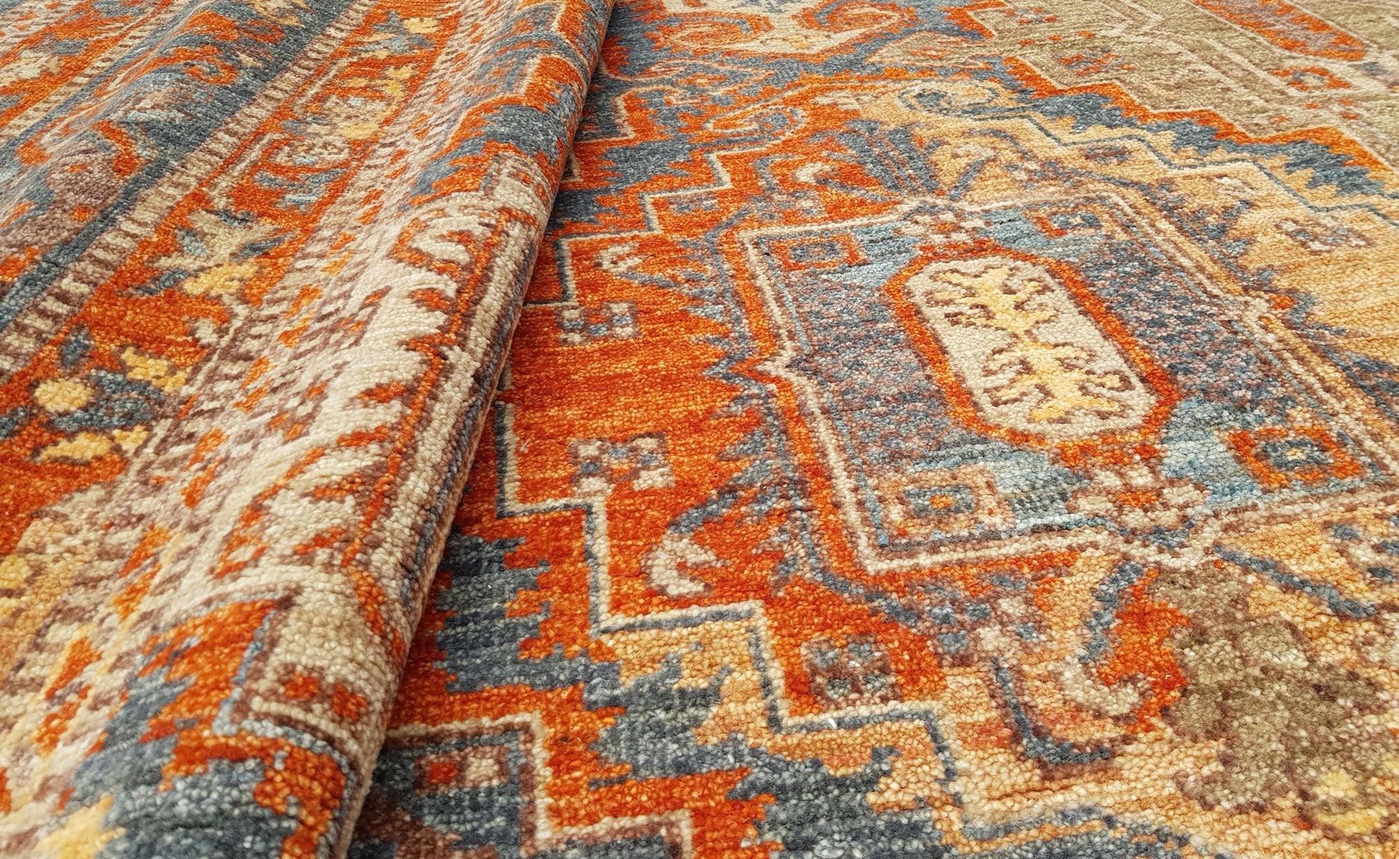Oushak Handwoven Tribal Rug Landry & Arcari
