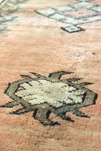 Vintage Oushak Handwoven Tribal Rug, J66200