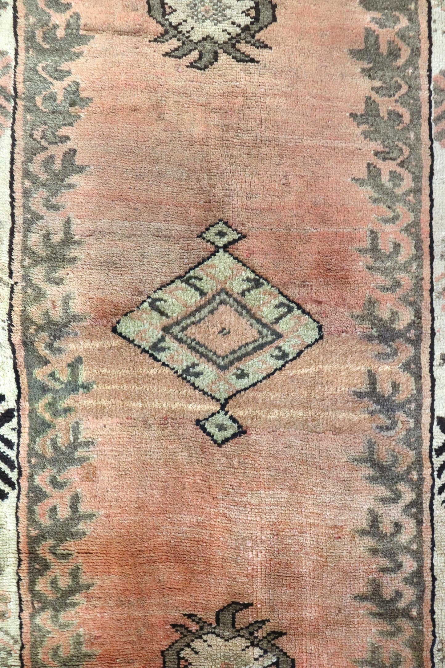 Vintage Oushak Handwoven Tribal Rug, J66200
