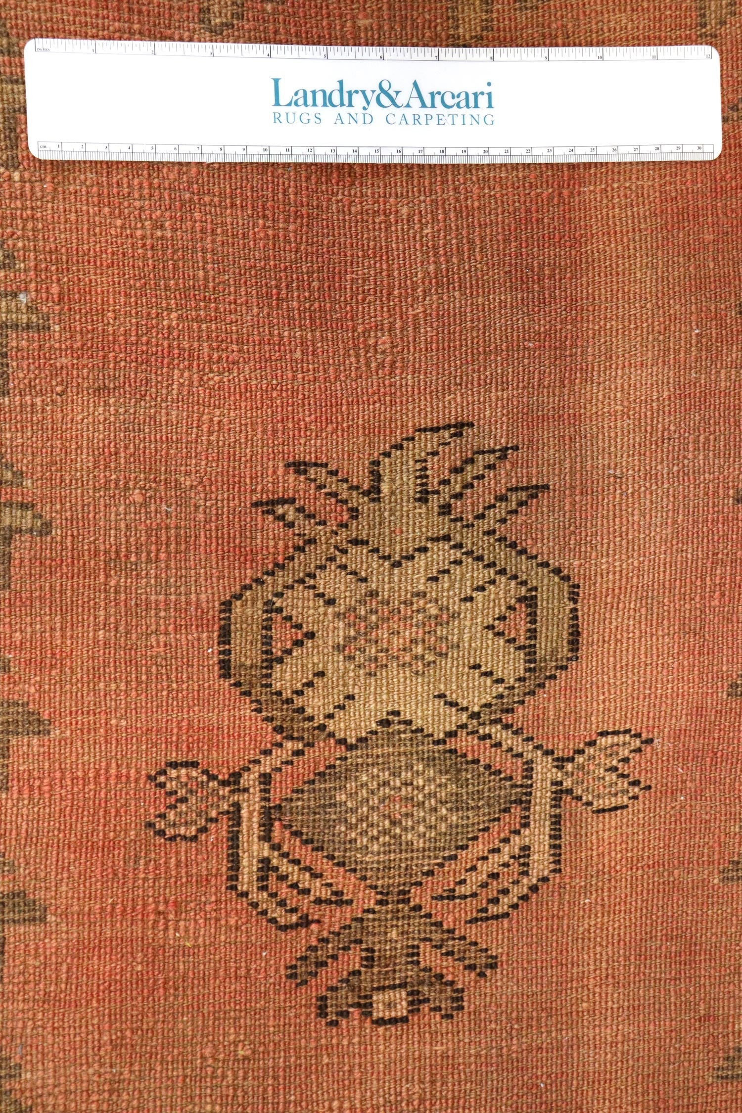 Vintage Oushak Handwoven Tribal Rug, J66200