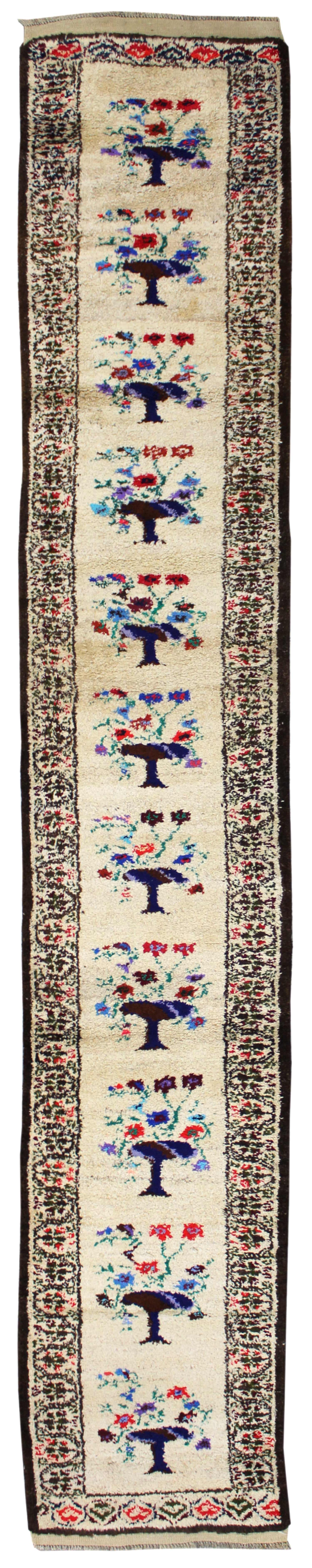 Tarki Rug Vintage Pictorial Herki Handwoven Tribal Rug | Landry & Arcari – Landry ...