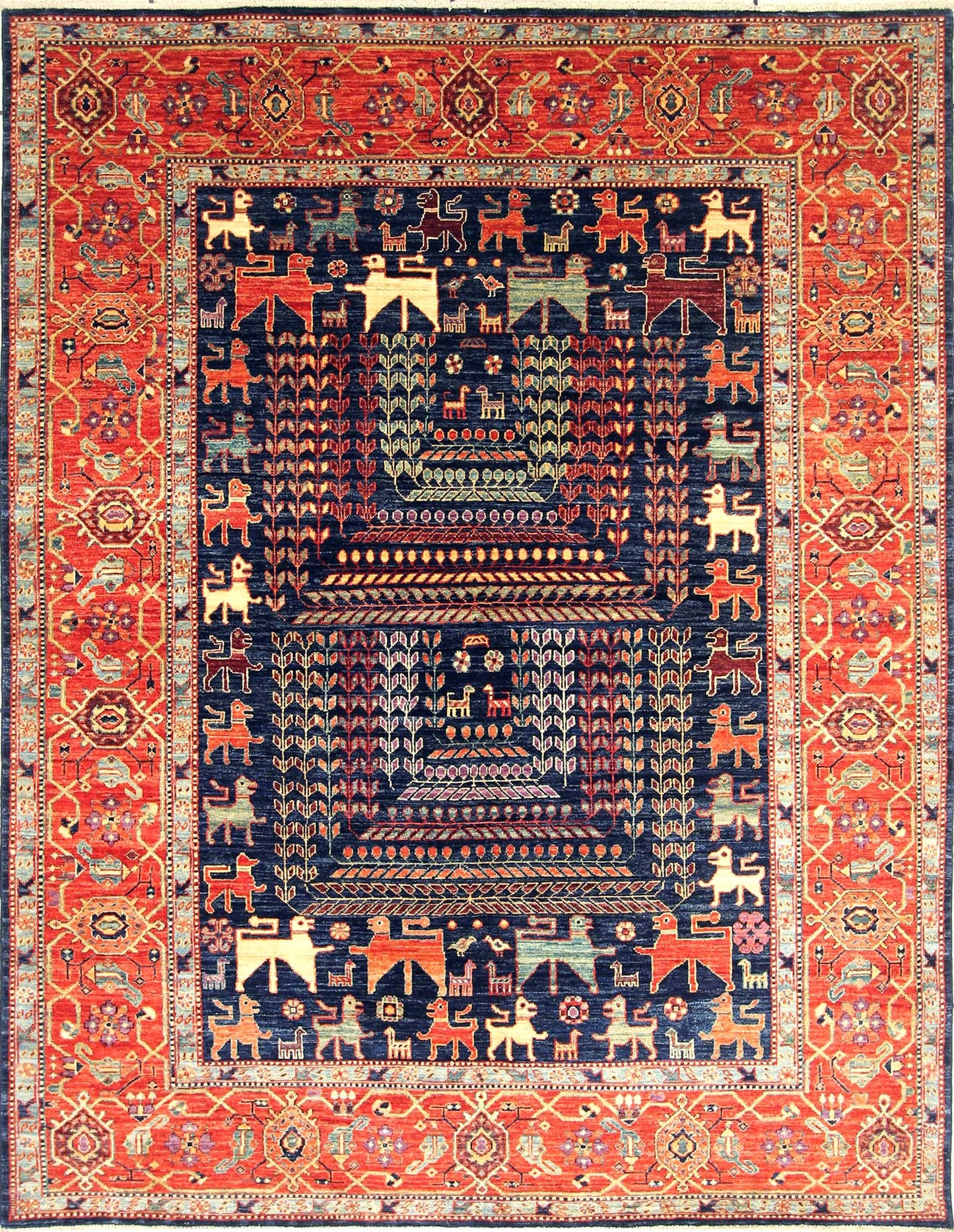 Qashqai Handwoven Tribal Rug