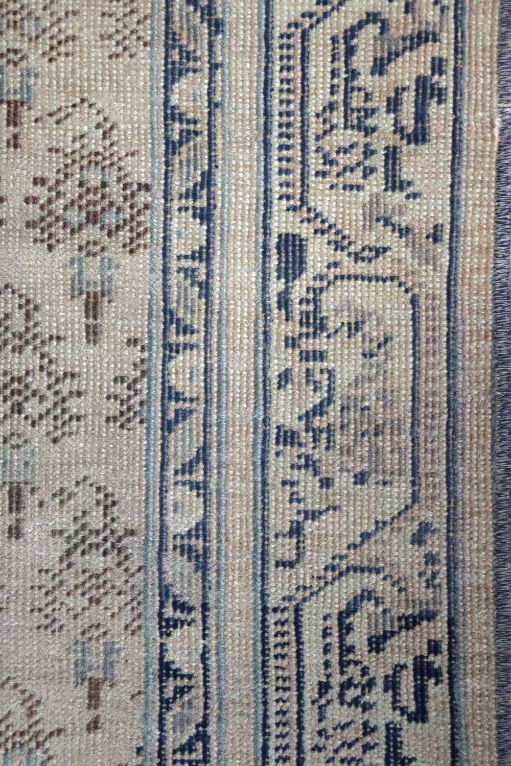 Vintage Seraband Handwoven Tribal Rug, J67686