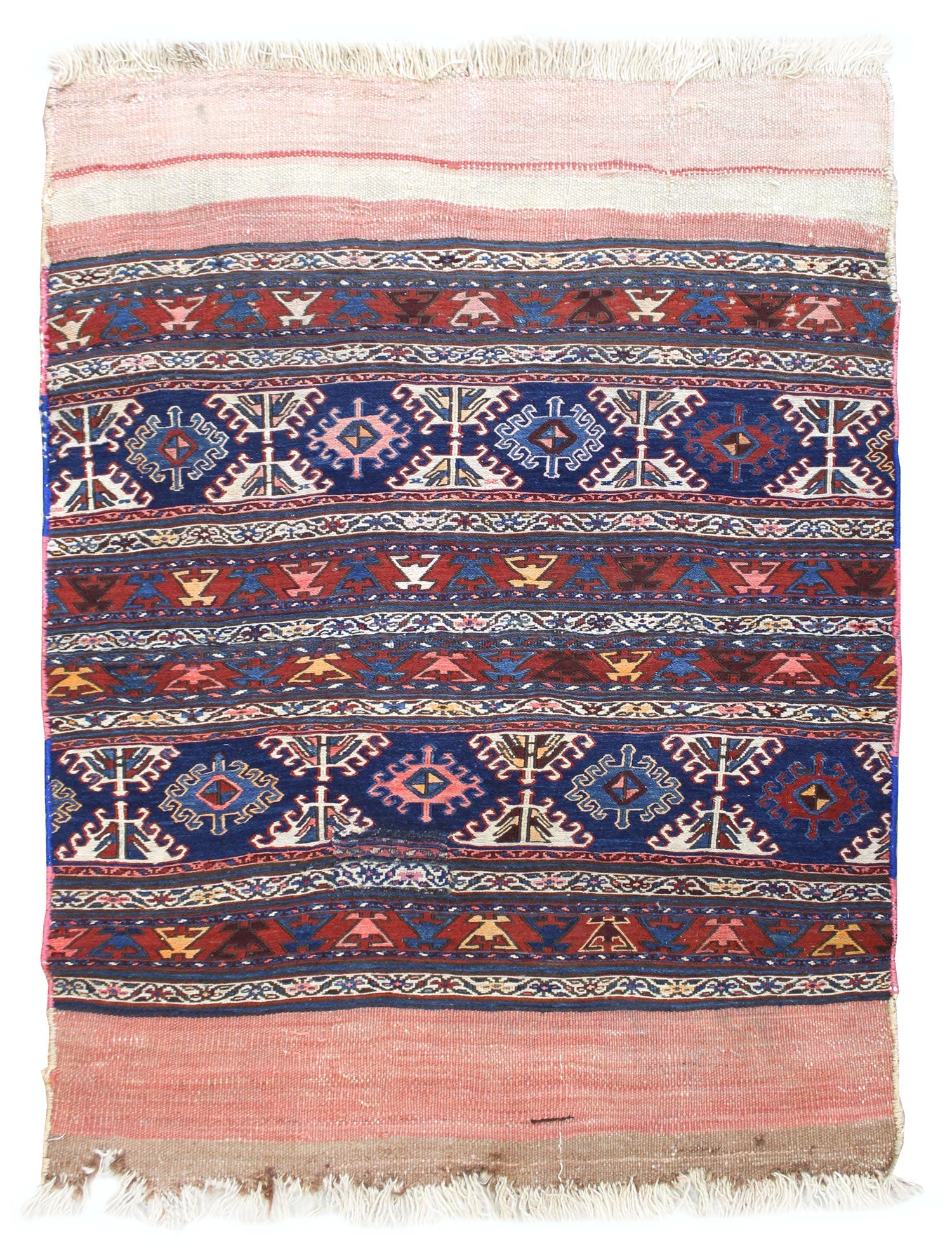 Antique Shasavan Kilim Handwoven Tribal Rug