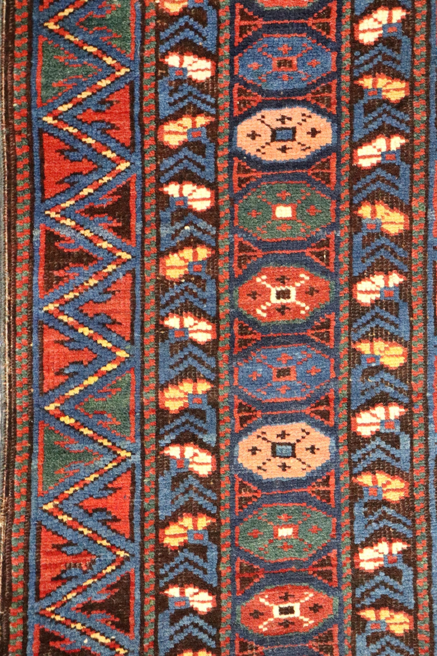 Antique Shirvan Handwoven Tribal Rug, J65240