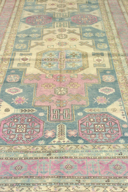 Vintage Shirvan Handwoven Tribal Rug, J68469
