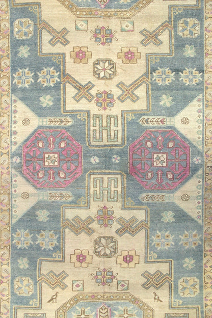 Vintage Shirvan Handwoven Tribal Rug, J68469