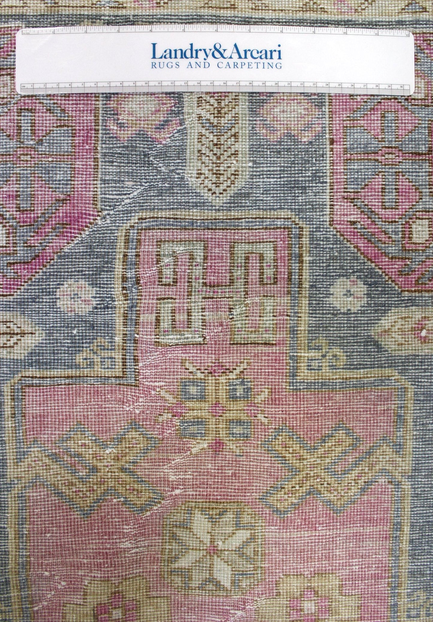 Vintage Shirvan Handwoven Tribal Rug, J68469