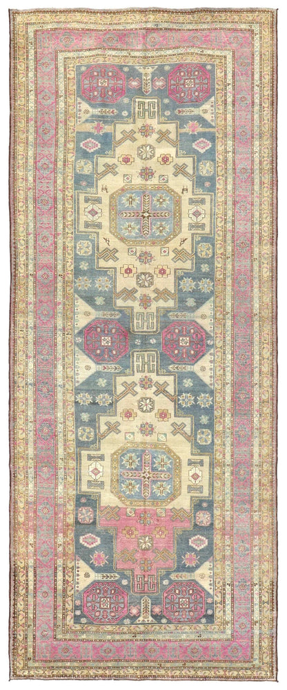 Vintage Shirvan Handwoven Tribal Rug