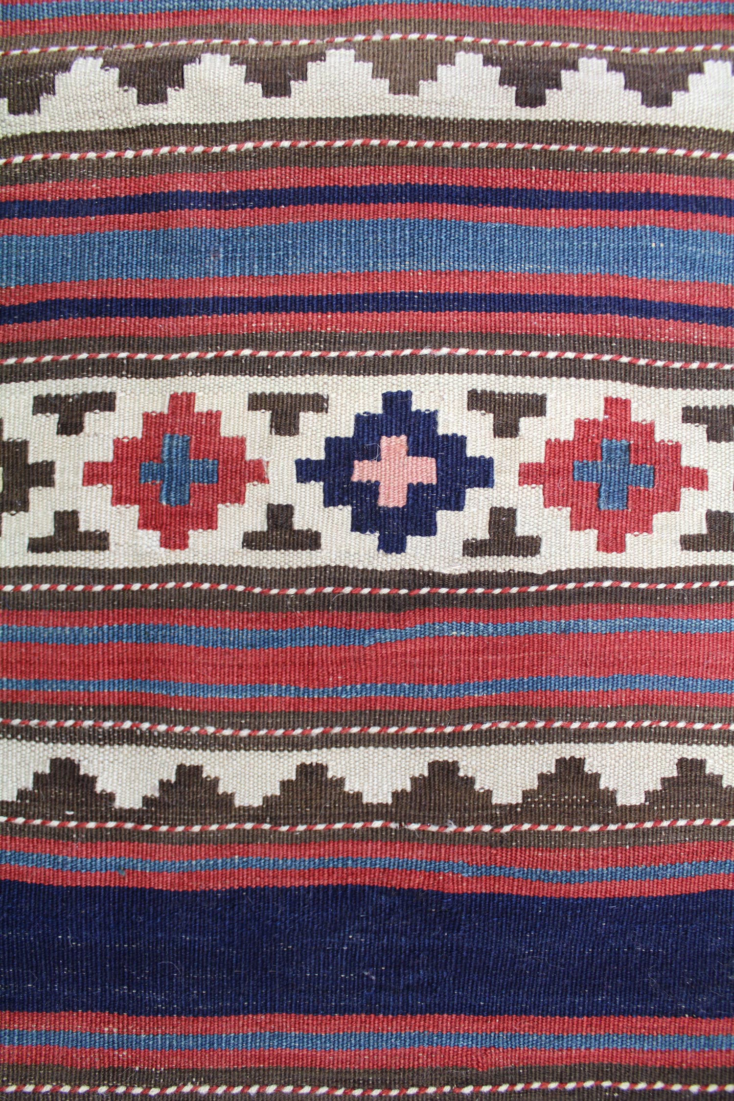 Antique Shirvan Kilim Handwoven Tribal Rug, JF8510