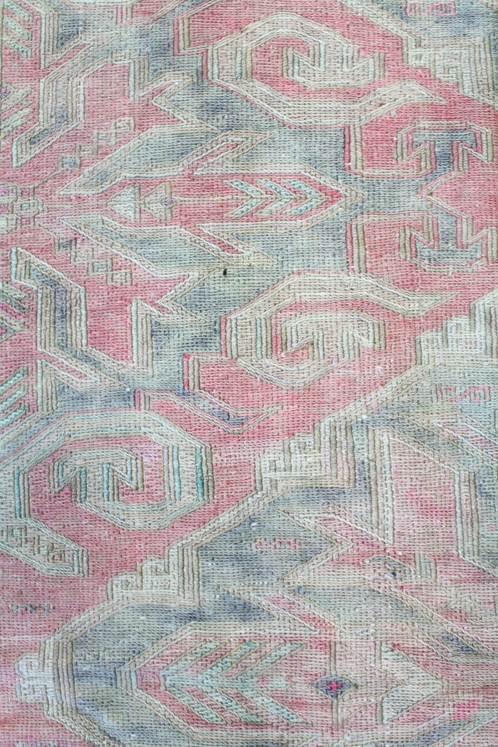 Vintage Soumak Handwoven Tribal Rug, J61662