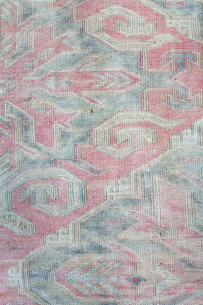 Vintage Soumak Handwoven Tribal Rug, J61662