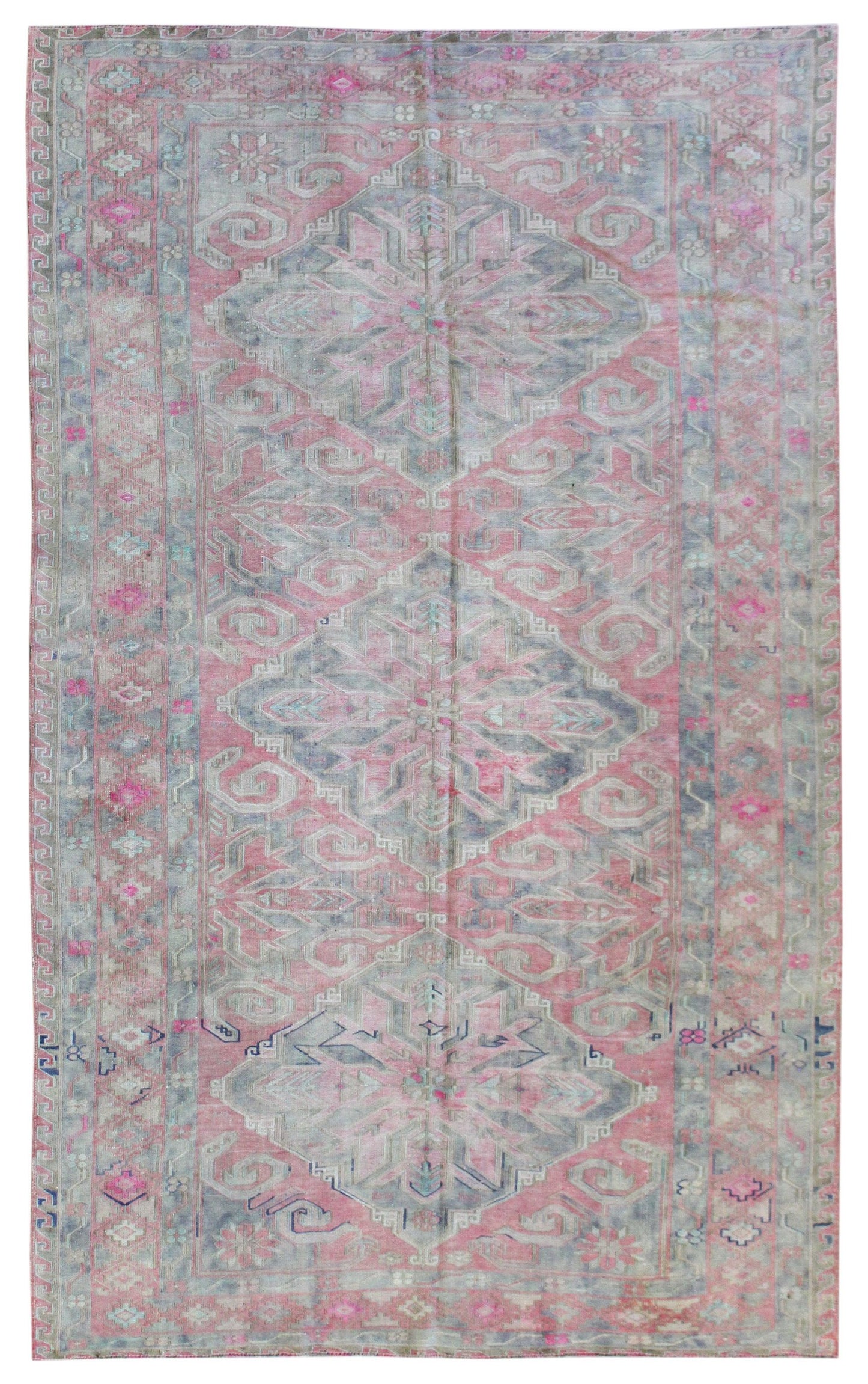 Vintage Soumak Handwoven Tribal Rug