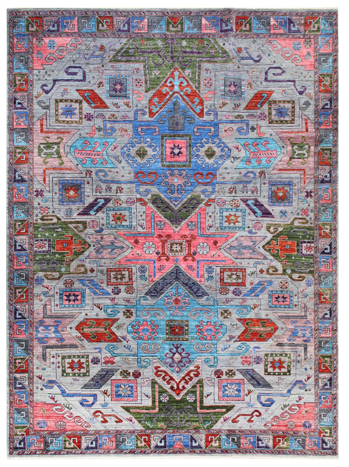 Tarki Rug Star Kazak Handwoven Tribal Rug | Landry & Arcari – Landry & Arcari ...
