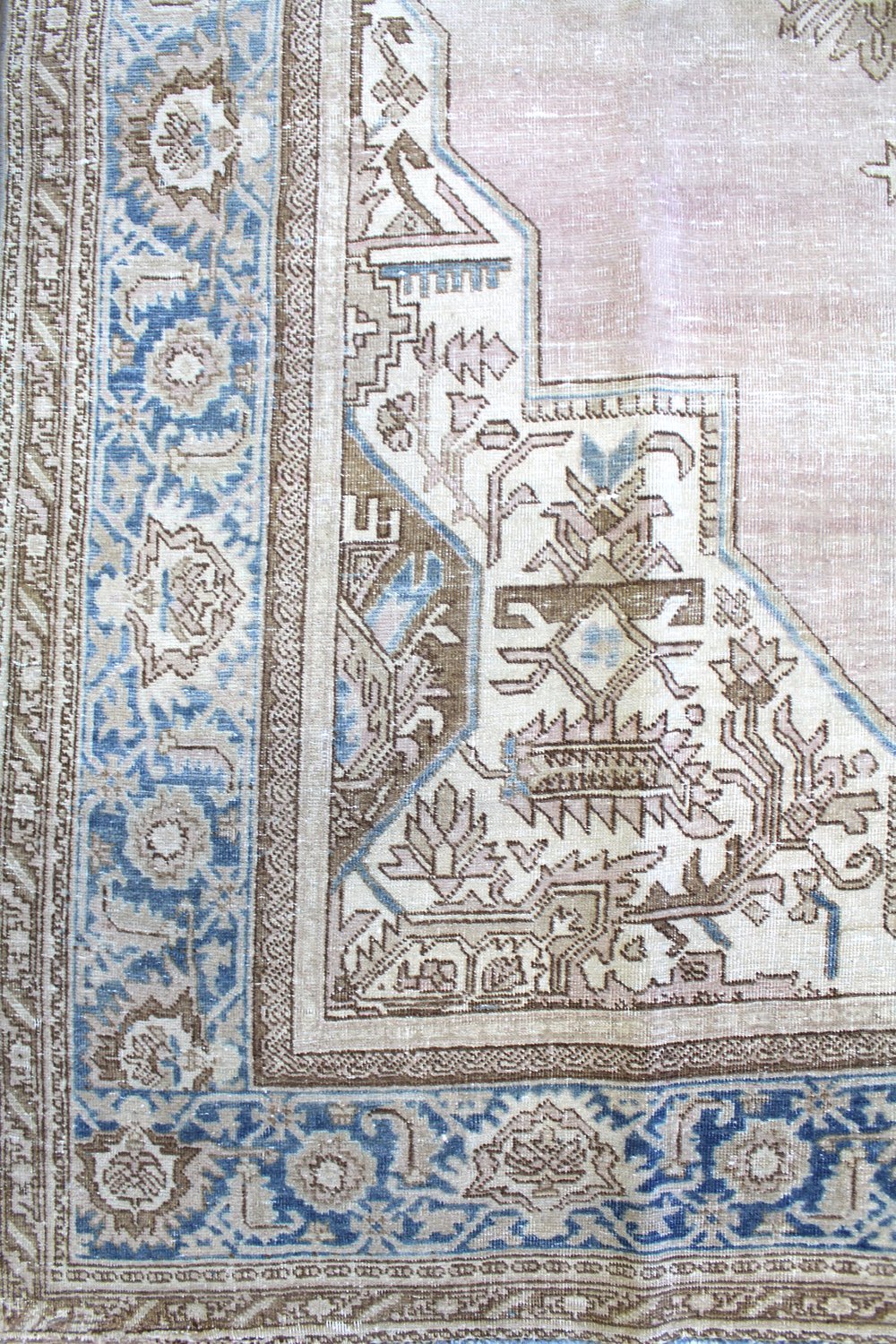 Vintage Tabriz Handwoven Tribal Rug, J61496