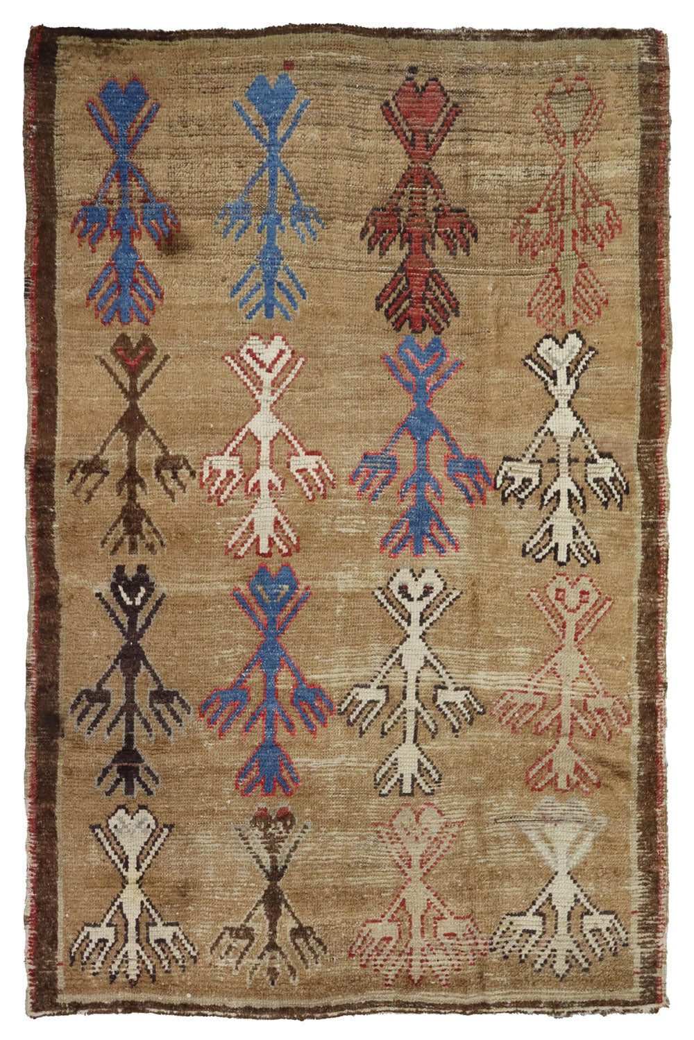 Vintage Tulu Handwoven Tribal Rug