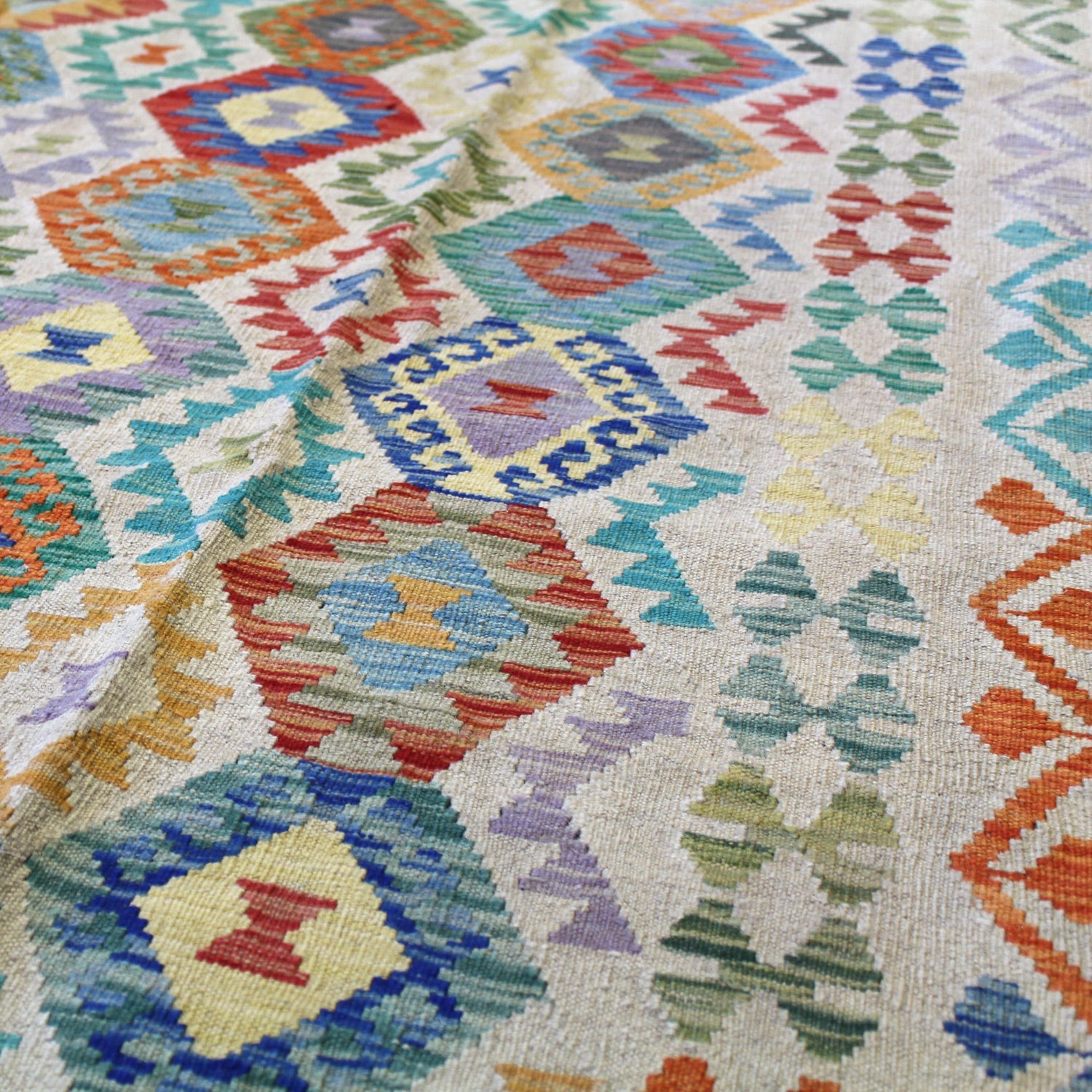 Uzbek Handwoven Tribal Rug | Landry & Arcari