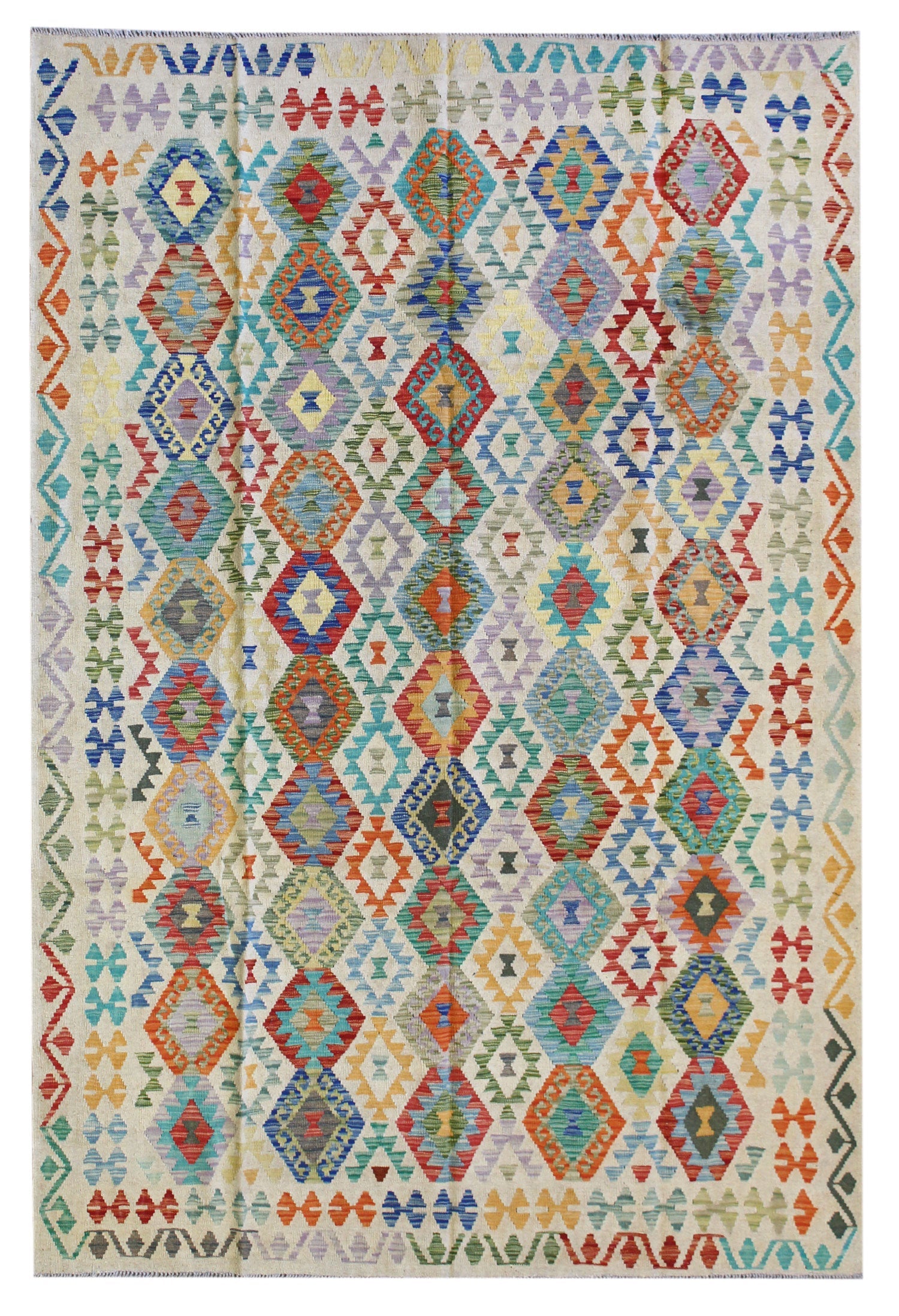 Uzbek Handwoven Tribal Rug | Landry & Arcari