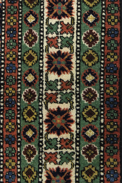Antique Veramin Handwoven Tribal Rug, JF8597