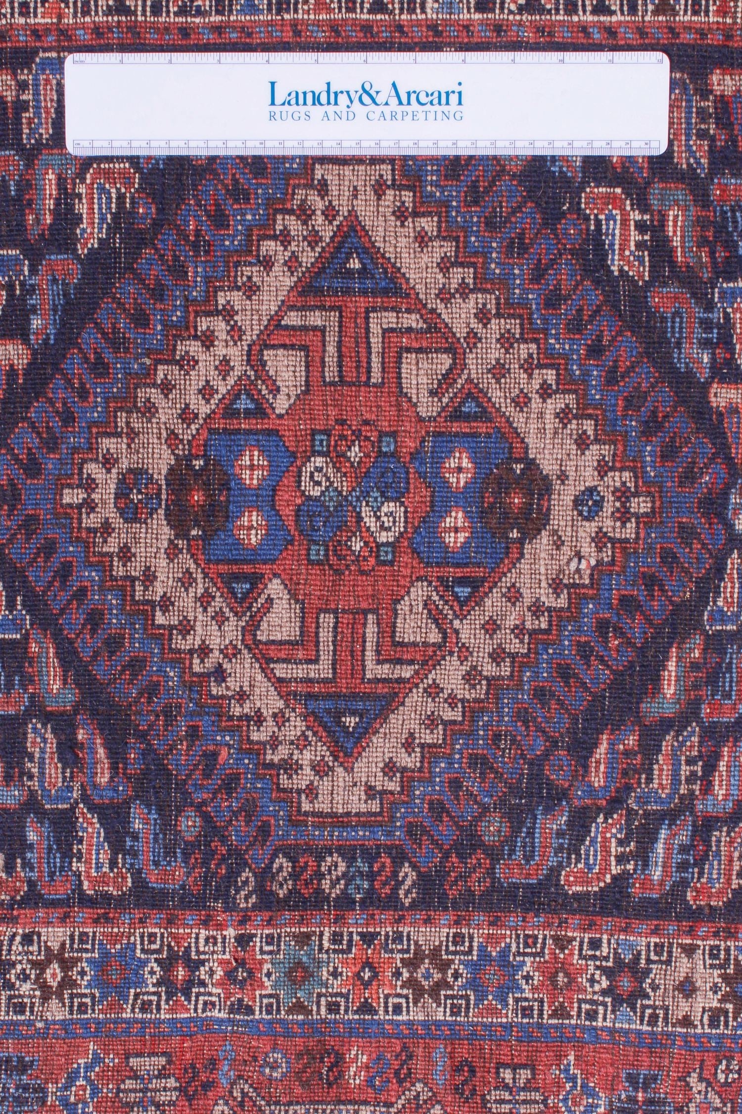 Antique Yalameh Handwoven Tribal Rug, J69646